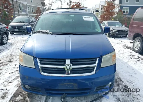2010 Dodge Grand Caravan Sxt из США, поврежденный, VIN 2D4RN5D10AR444448